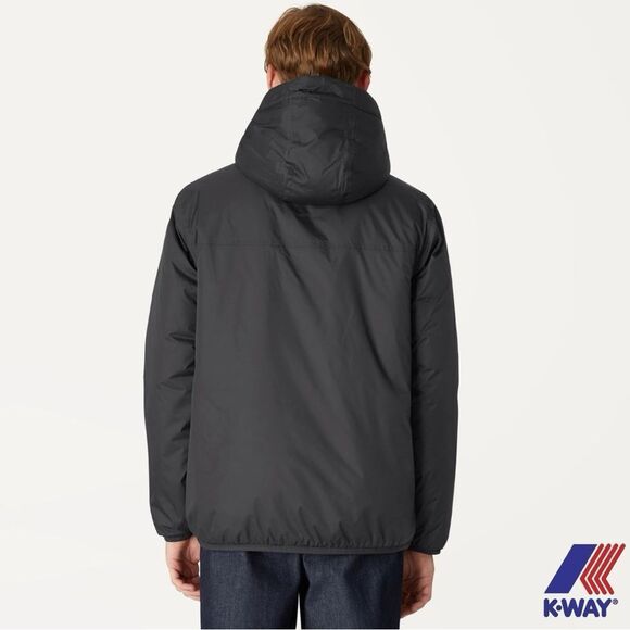 K-Way **NWT** Le Vrai 3.0 Claude Orsetto Unisex Jacket in Black Pure - Picture 4 of 9